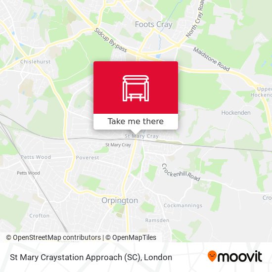 St Mary Craystation Approach (SC) map