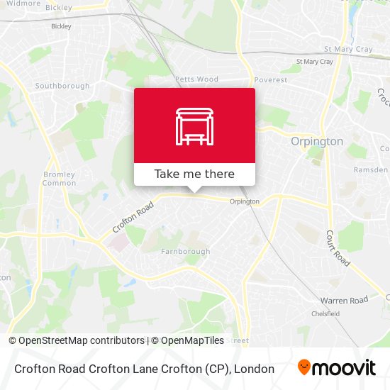 Crofton Road  Crofton Lane Crofton (CP) map