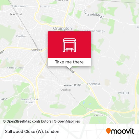 Saltwood Close (W) map