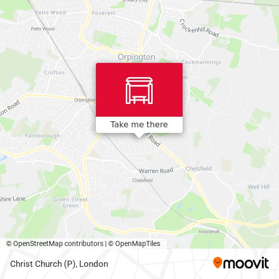 Christ Church (P) map