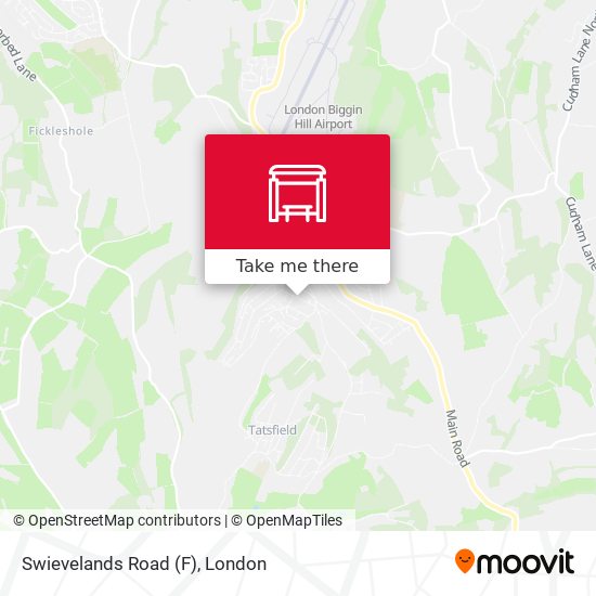 Swievelands Road (F) map