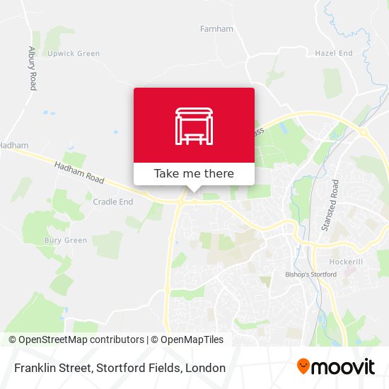 Franklin Street, Stortford Fields map
