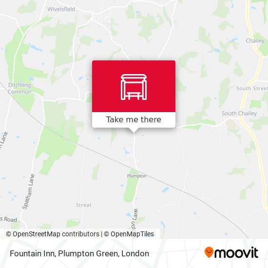 Fountain Inn, Plumpton Green map