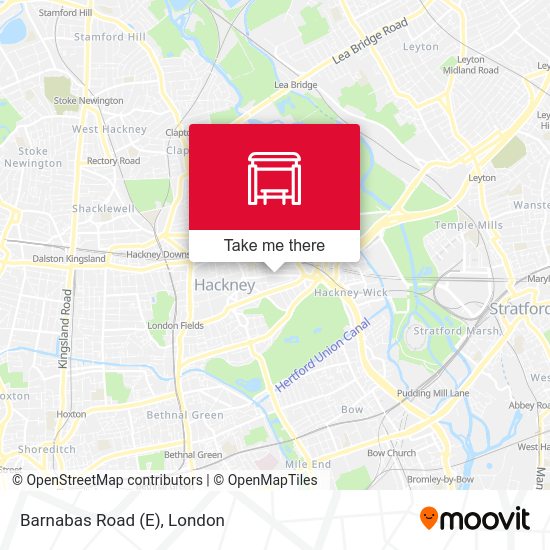 Barnabas Road (E) map