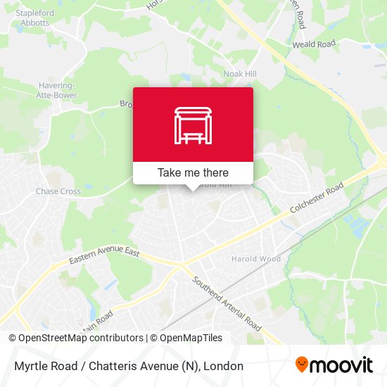 Myrtle Road / Chatteris Avenue (N) map