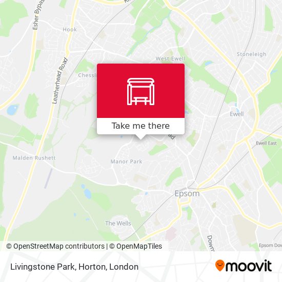Livingstone Park, Horton map