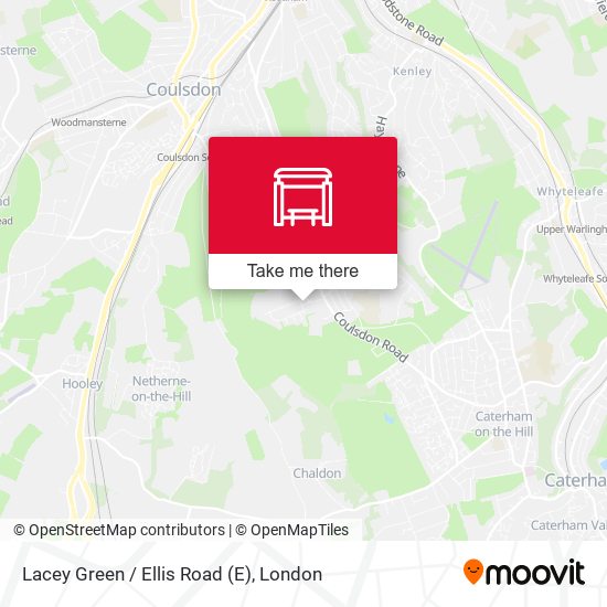 Lacey Green / Ellis Road map