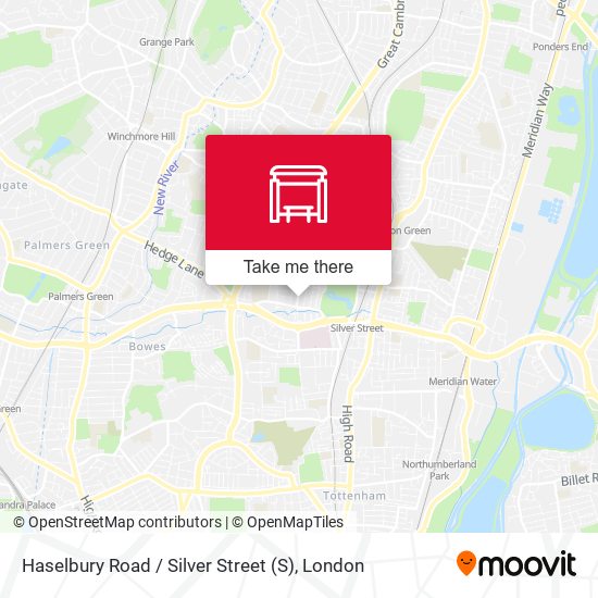 Haselbury Road / Silver Street map