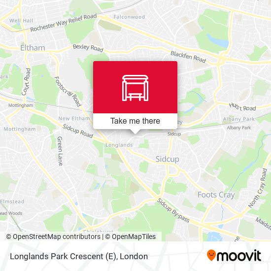 Longlands Park Crescent (E) map