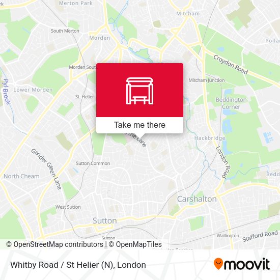 Whitby Road / St Helier (N) map