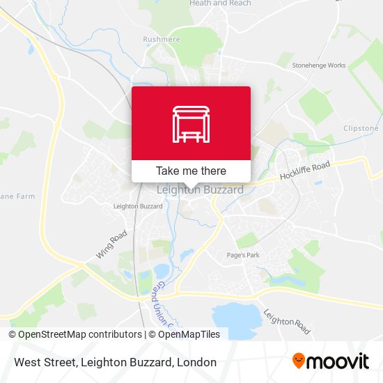 West Street, Leighton Buzzard map