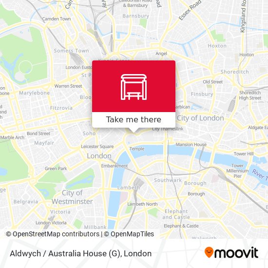Aldwych / Australia House (G) map