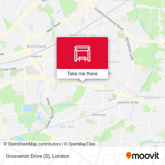 Grosvenor Drive (S) map