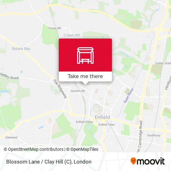 Blossom Lane / Clay Hill map