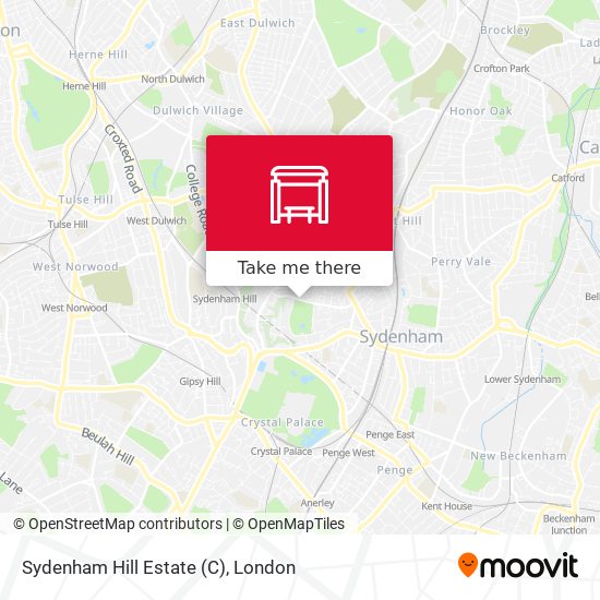 Sydenham Hill Estate (C) map