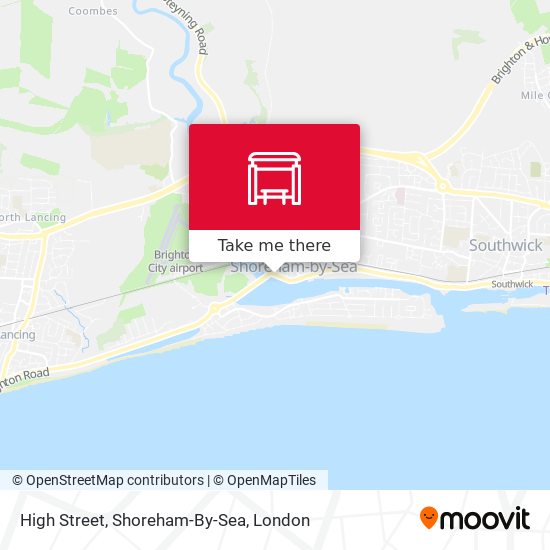 High Street, Shoreham-By-Sea map