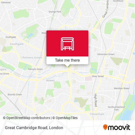 Great Cambridge Road map
