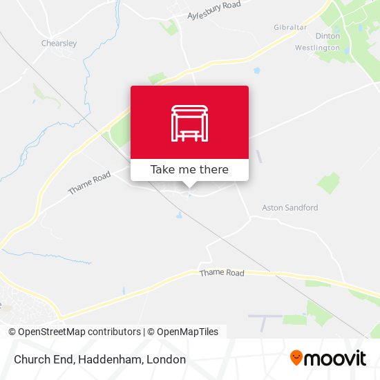 Church End, Haddenham map