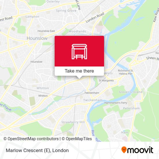 Marlow Crescent (E) map