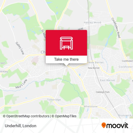 Underhill map