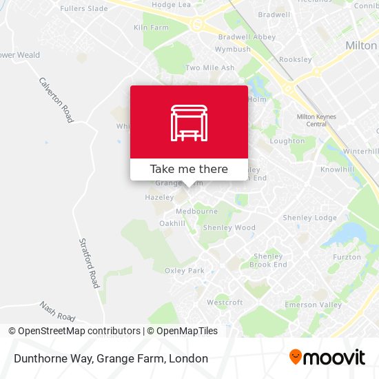 Dunthorne Way, Grange Farm map