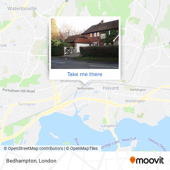 Bedhampton map