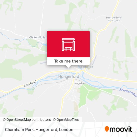 Charnham Park, Hungerford map