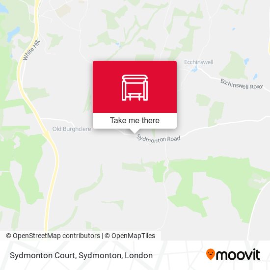 Sydmonton Court, Sydmonton map