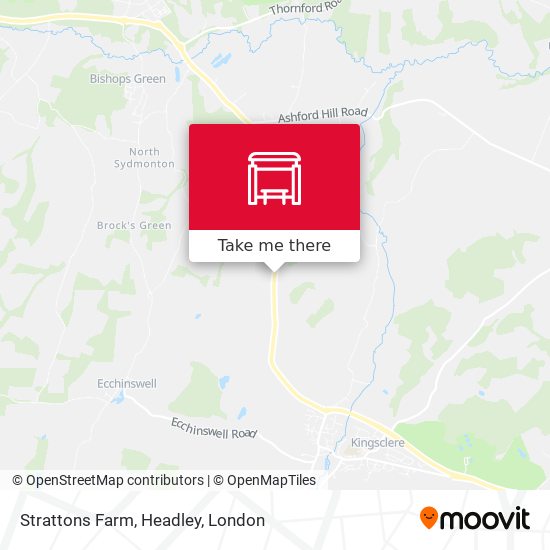 Strattons Farm, Headley map