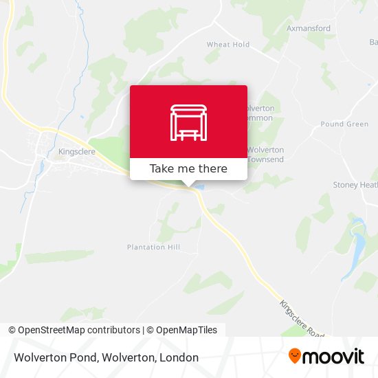 Wolverton Pond, Wolverton map