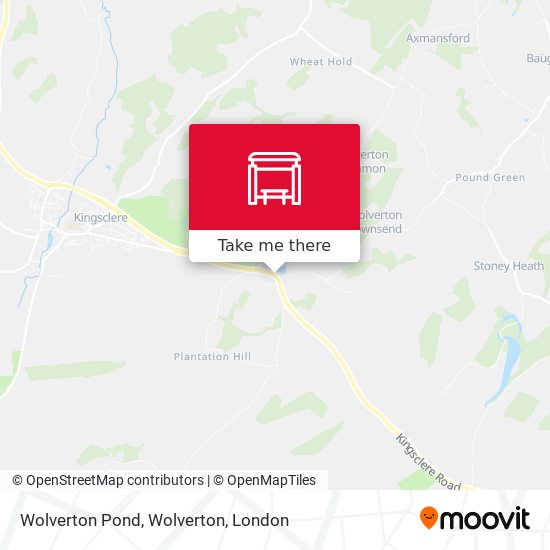 Wolverton Pond, Wolverton map