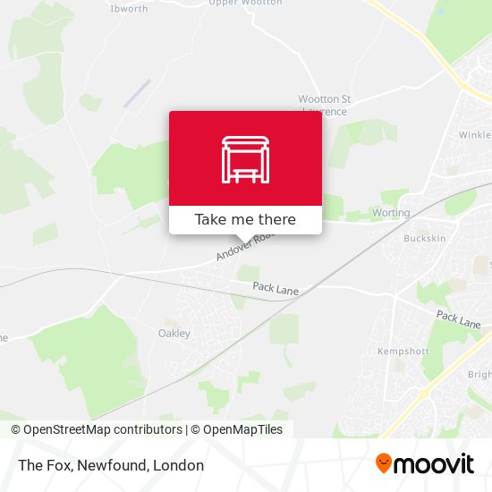 The Fox, Newfound map