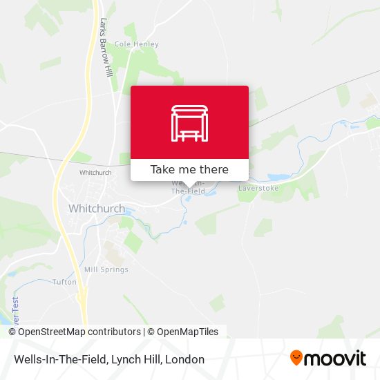 Wells-In-The-Field, Lynch Hill map
