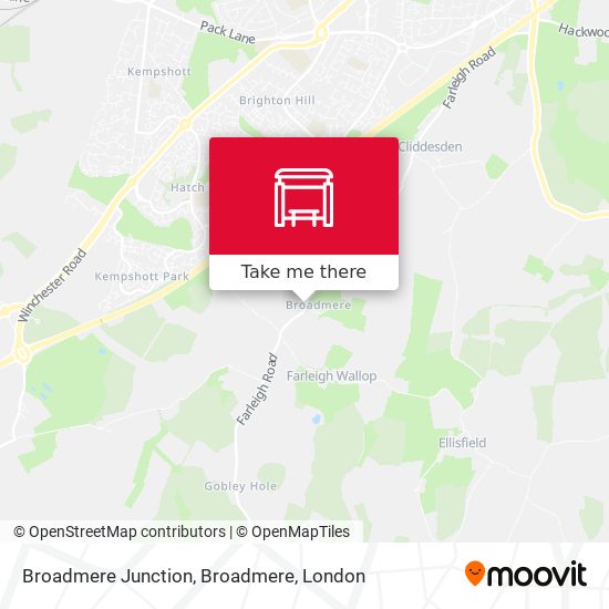 Broadmere Junction, Broadmere map