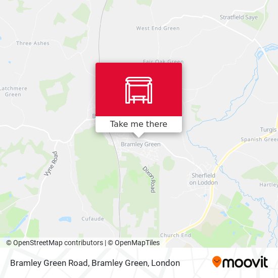 Bramley Green Road, Bramley Green map
