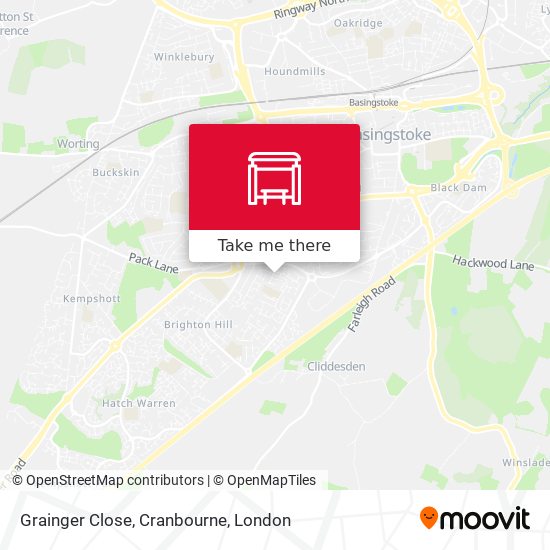Grainger Close, Cranbourne map