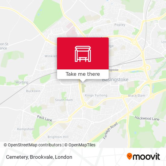 Cemetery, Brookvale map