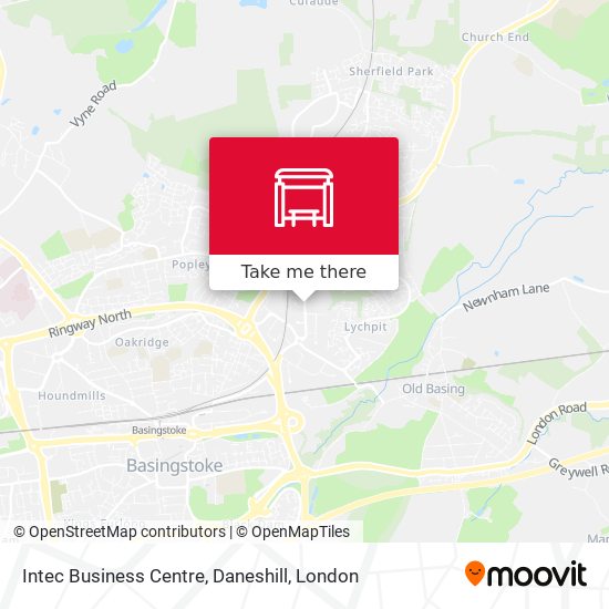 Intec Business Centre, Daneshill map