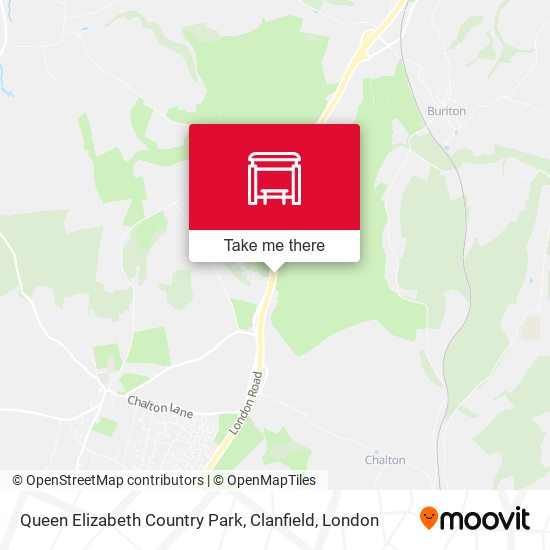 Queen Elizabeth Country Park, Clanfield map