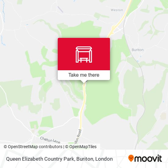 Queen Elizabeth Country Park, Buriton map