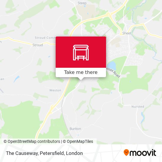 The Causeway, Petersfield map
