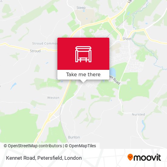 Kennet Road, Petersfield map