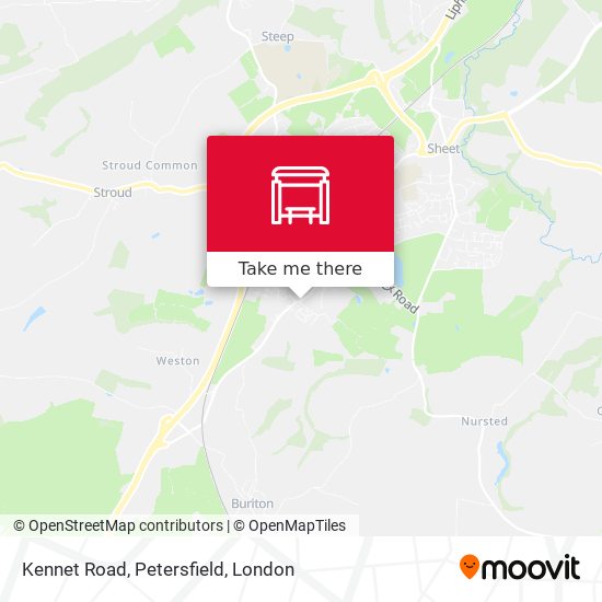 Kennet Road, Petersfield map