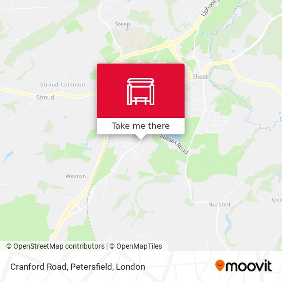 Cranford Road, Petersfield map