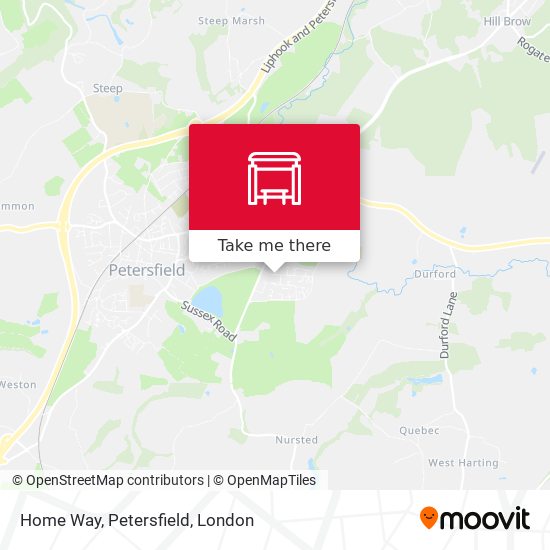 Home Way, Petersfield map
