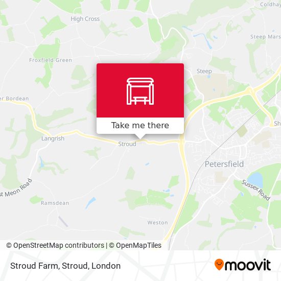 Stroud Farm, Stroud map