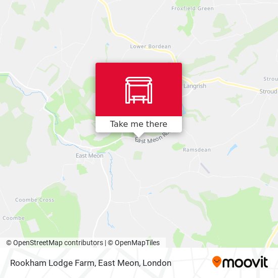 Rookham Lodge Farm, East Meon map