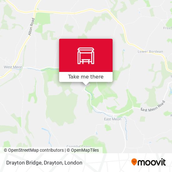 Drayton Bridge, Drayton map