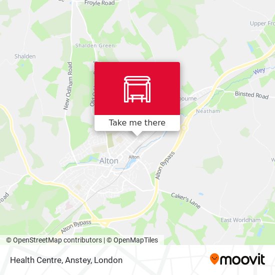 Health Centre, Anstey map
