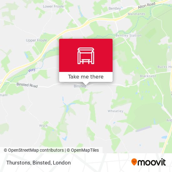 Thurstons, Binsted map